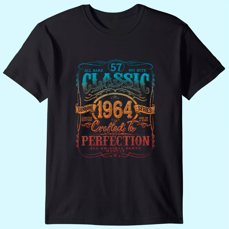 Vintage 1964 Limited Edition Gift 57 years old 57th Birthday T-Shirt