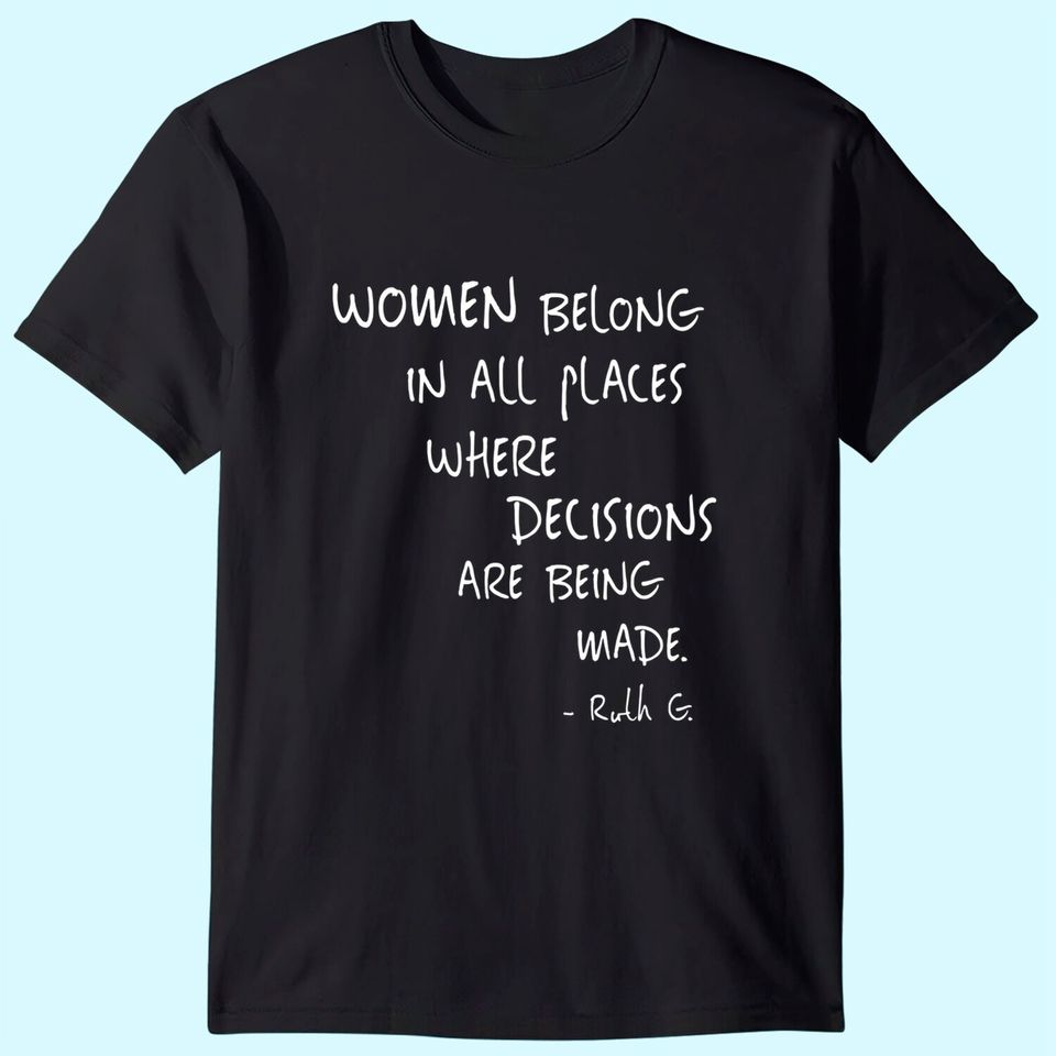 Equal Rights Women Rights Political Feminism Feminist Gift T-Shirt