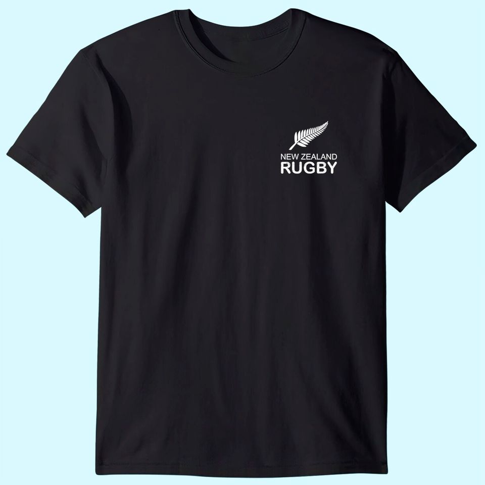 New Zealand Fern Rugby Fan  T-Shirt