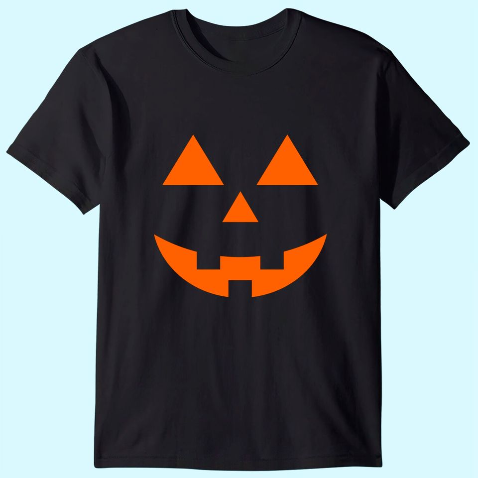 Spooky Jack O Lantern Halloween Party Pumpkin Patch Autumn T Shirt