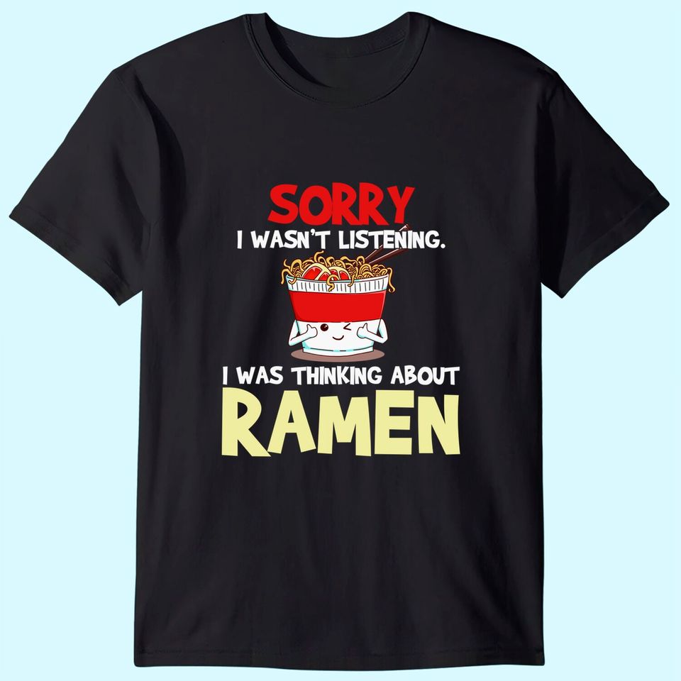 Ramen Japanese Noodles T Shirt