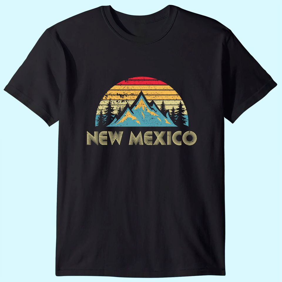 New Mexico Mountains Nature Hiking T Shirt