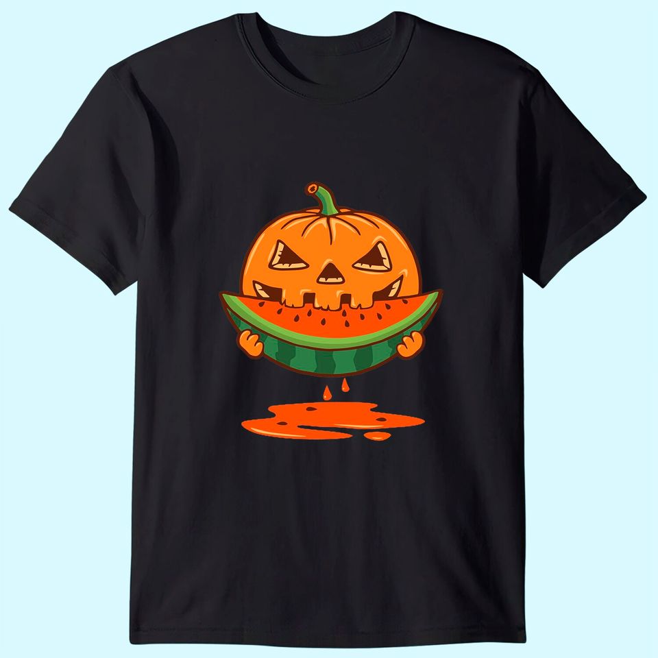 Pumpkin And Watermelon Classic T-Shirt