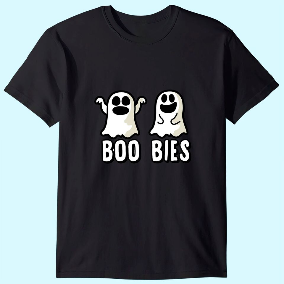 Boobies Ghost Halloween T Shirt