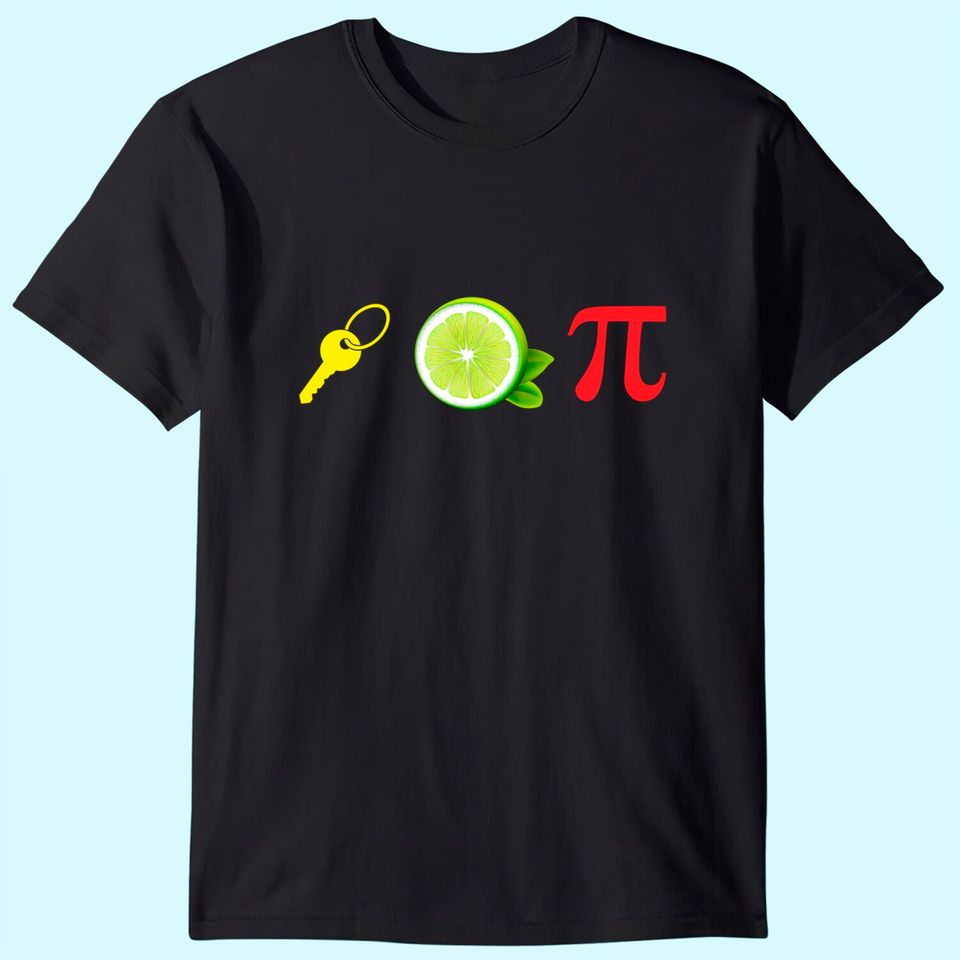 Key Lime Pi Funny Pi Day 2021 Math Nerd Geek Engineer T Shirt