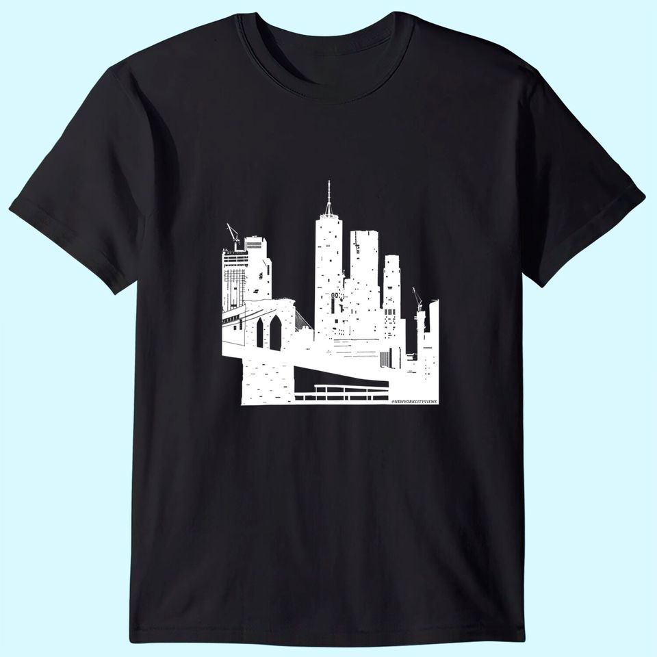 NYC Skyline  One World Trade Center T Shirt
