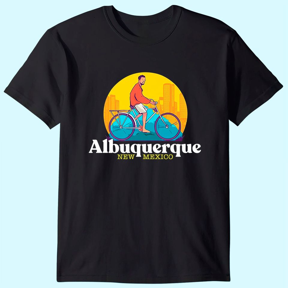 Albuquerque New Mexico 80s Retro T Shirt