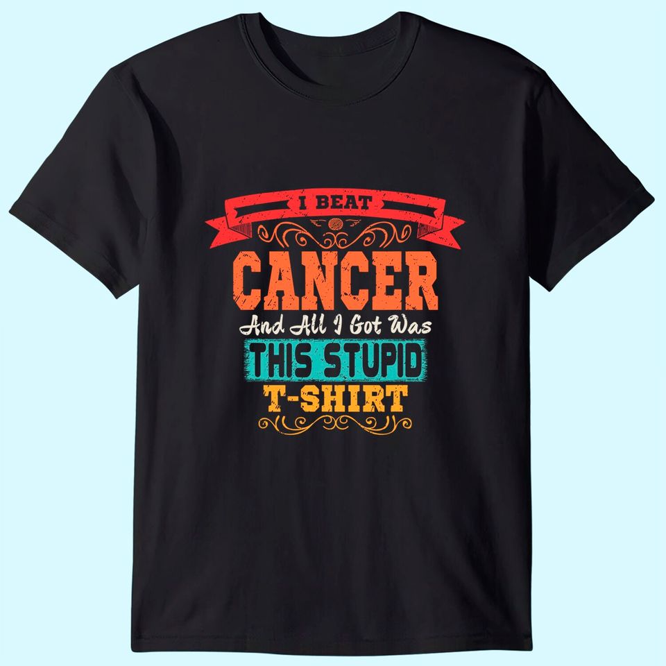 Cancer Retro Awareness Survivor Gift shirt