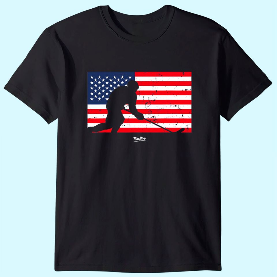 American Hockey T Shirt