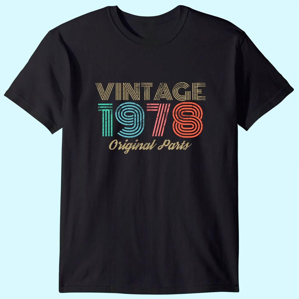Vintage 1978 Retro 70's T Shirt