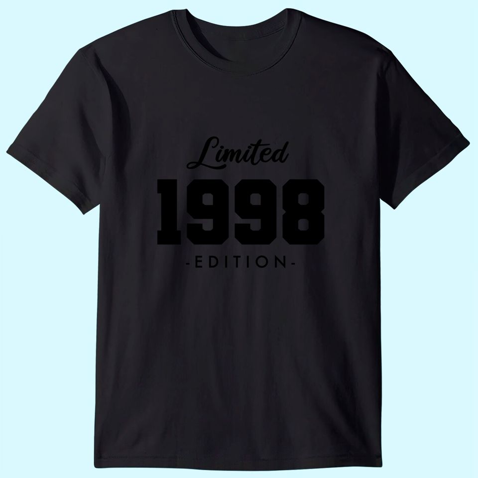Gift for 23 Year Old 1998 Limited Edition 23rd Birthday T Shirt
