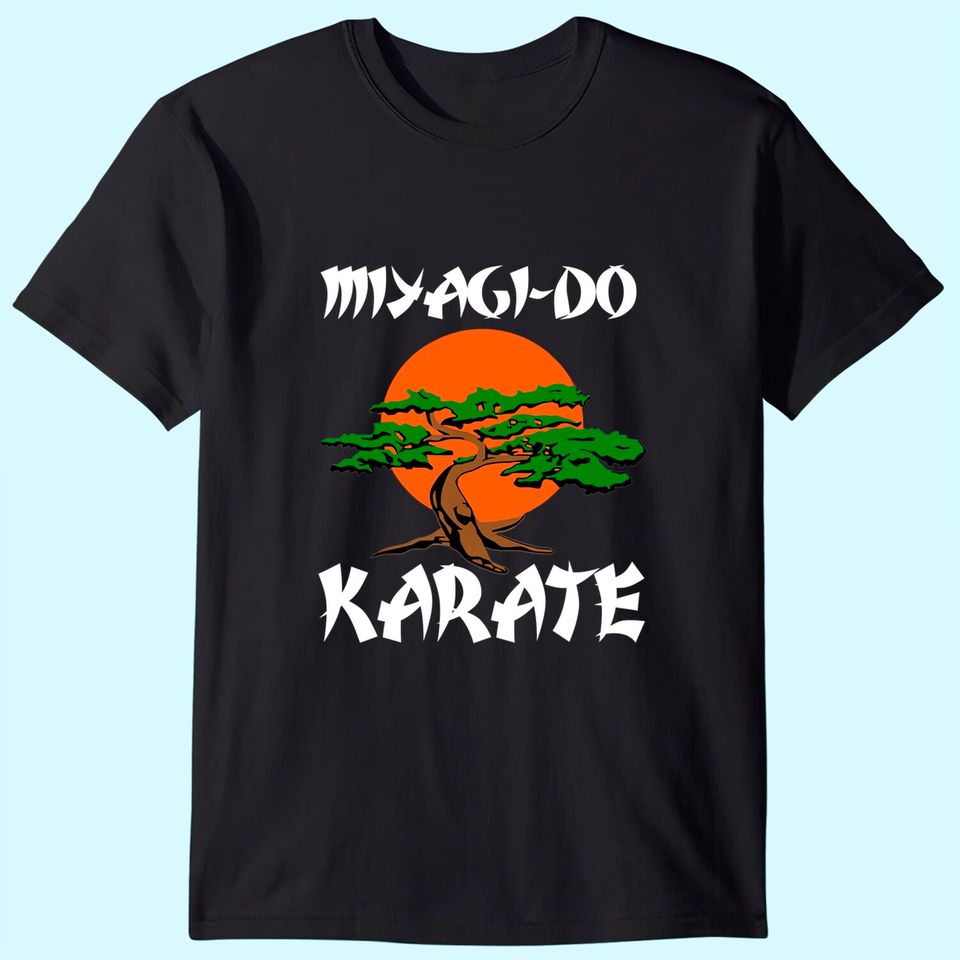 Vintage New Miyagi-Do Karate Cool Bonsai T Shirt
