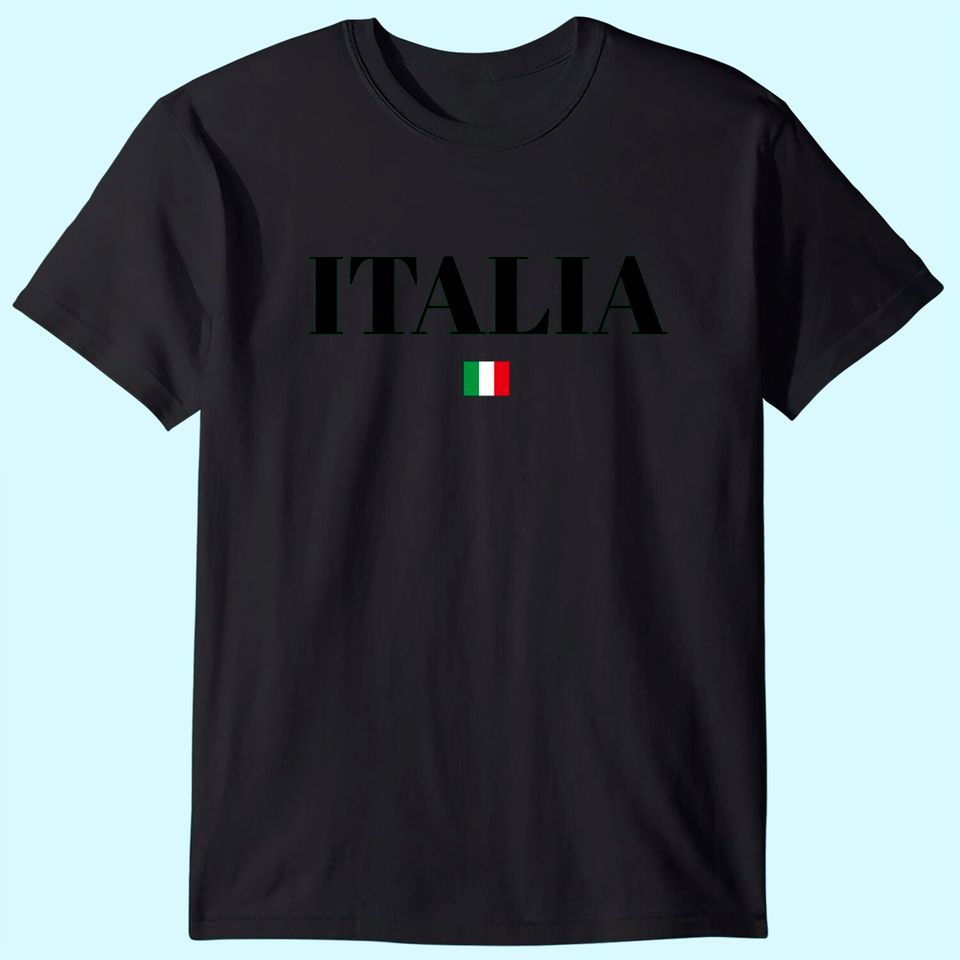 ITALIA Flag T Shirt