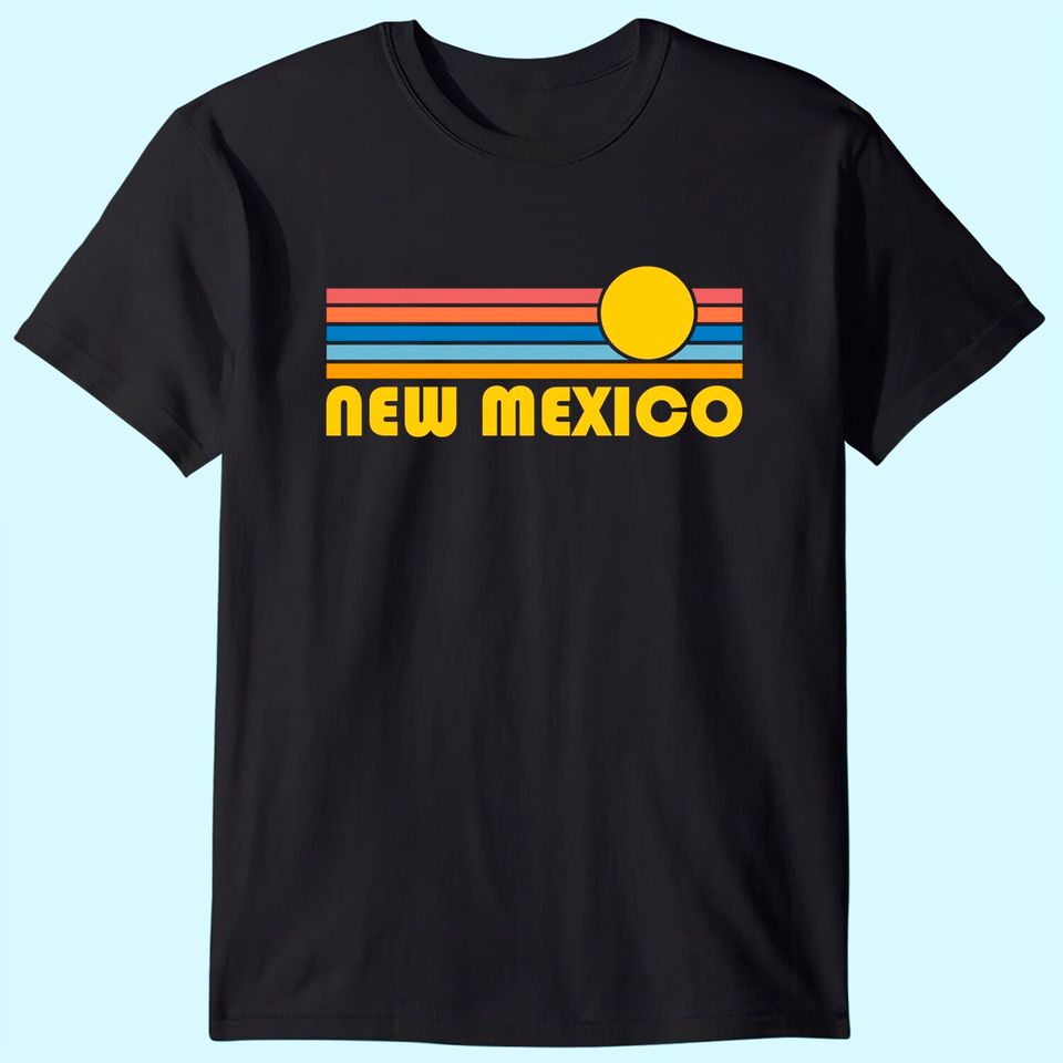 New Mexico Retro Sunset T Shirt