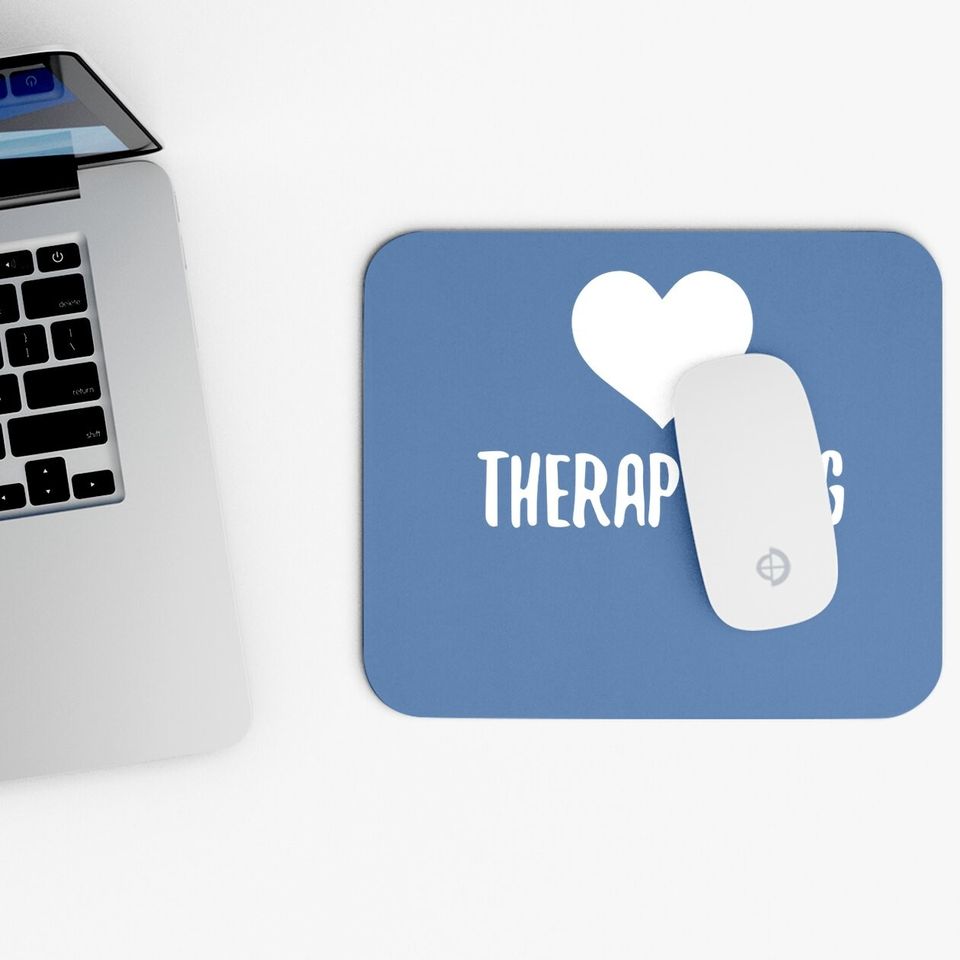 Therapy Dog Mouse Pad