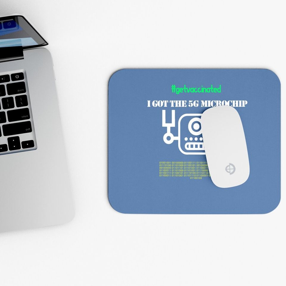 Get Vaccinated Mouse Pad