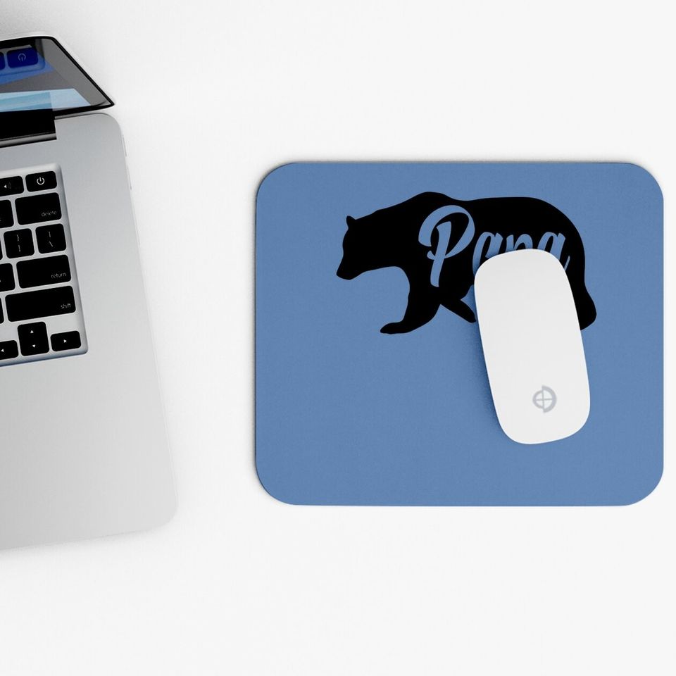 Papa Bear Mouse Pad For Dads