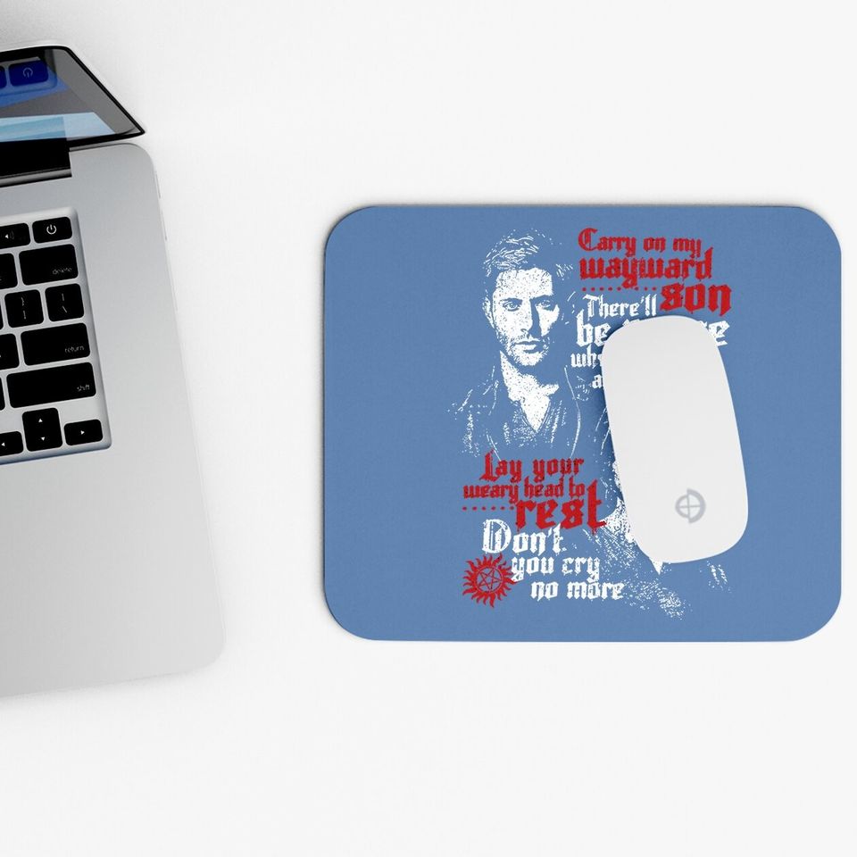 Dean And Sam Winchester Rebellious Sons Mouse Pad