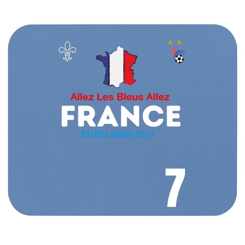 Euro 2021  mouse Pad France Flag Football