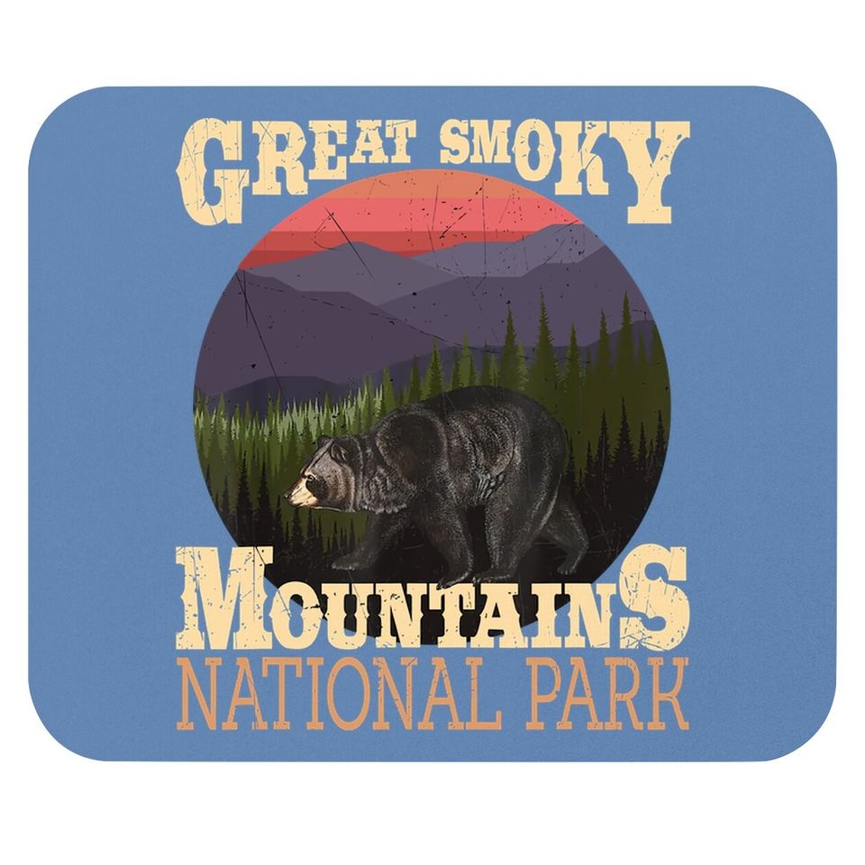 Great Smoky Mountains National Park - Hiking & Camping Mouse Pad