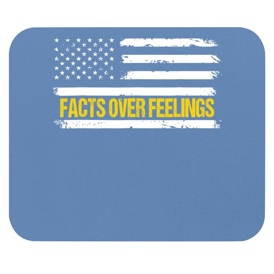 Republican Mouse Pad Facts Over Feelings For Conservatives