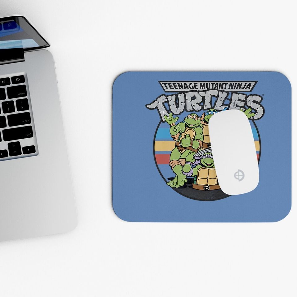Teenage Mutant Ninja Turtles Retro Spot Logo Mouse Pad-mouse Pad
