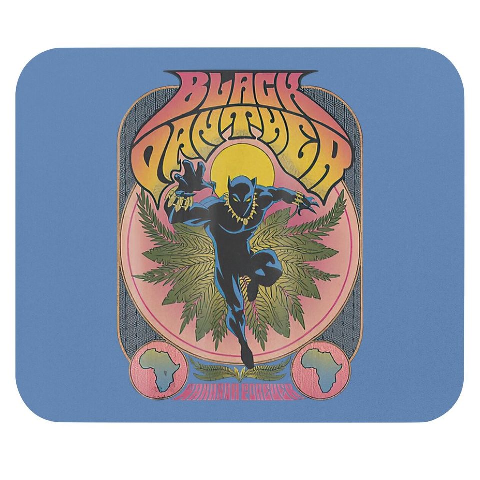 Vintage 70's Poster Style Mouse Pad