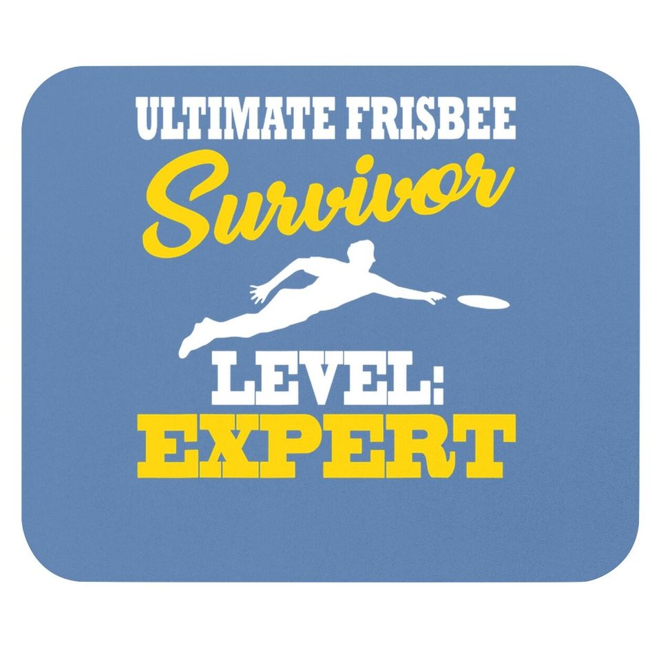 Ultimate Frisbee Expert Gift Mouse Pad