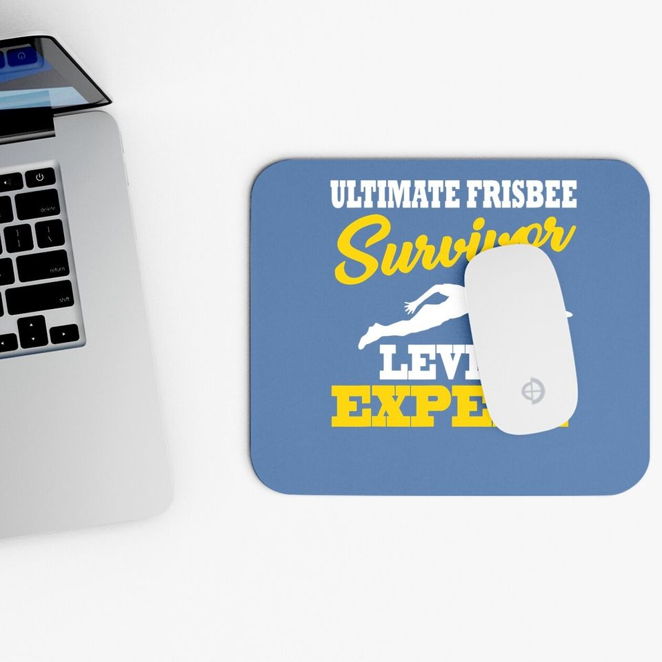 Ultimate Frisbee Expert Gift Mouse Pad