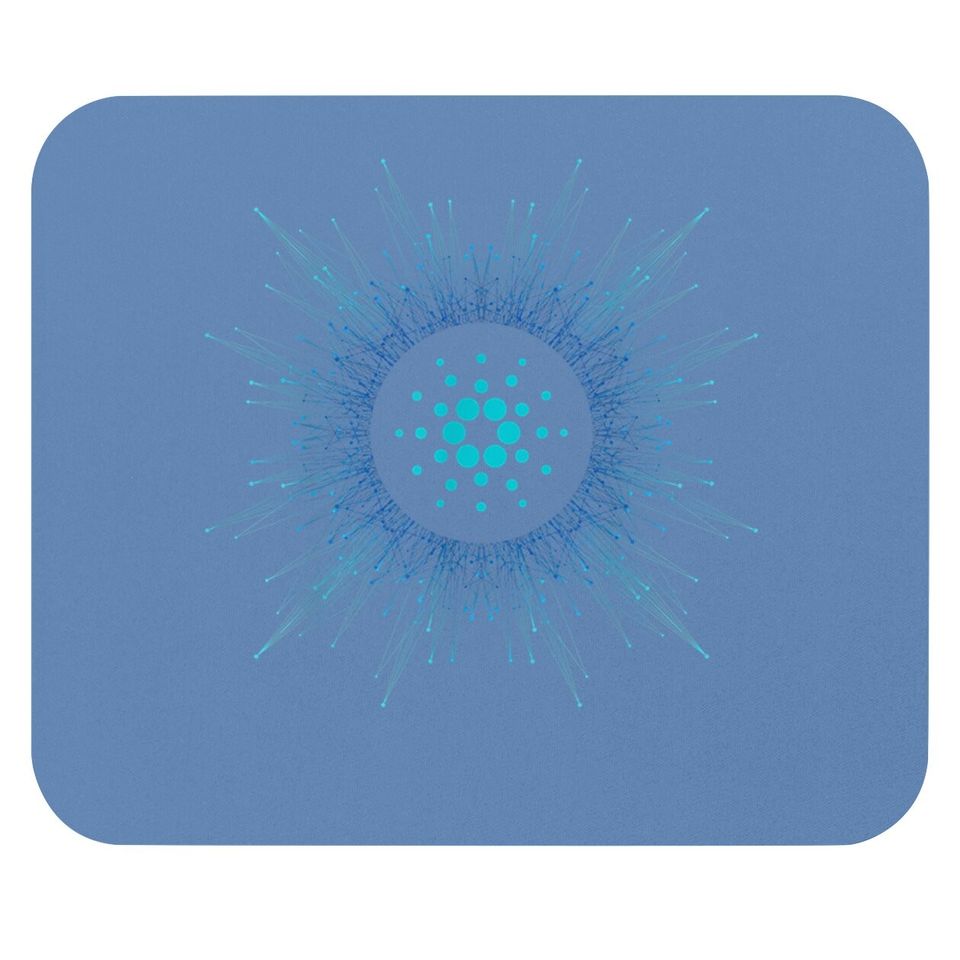 Cardano Ada Cryptocurrency Crypto Currency Blockchain Mouse Pad