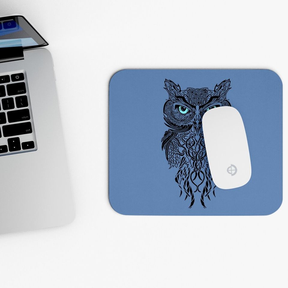 Great For Owl Art Mouse Pad