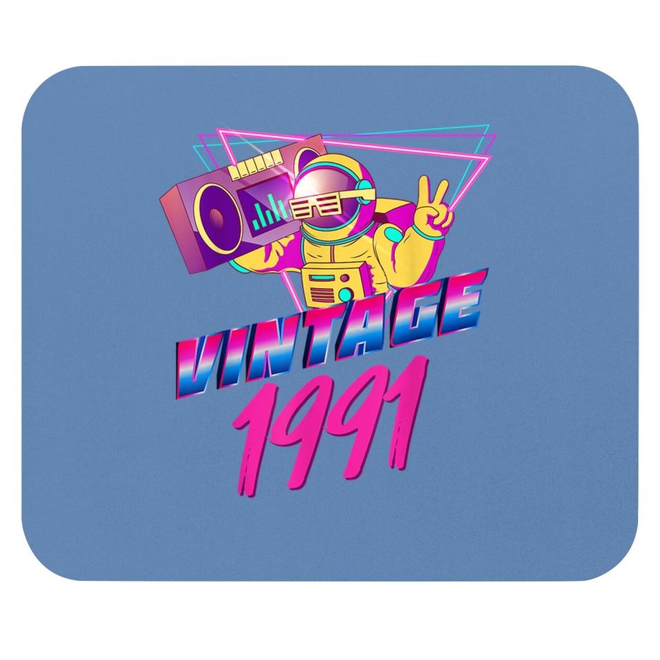 30th Birthday Vintage 1991 Mouse Pad