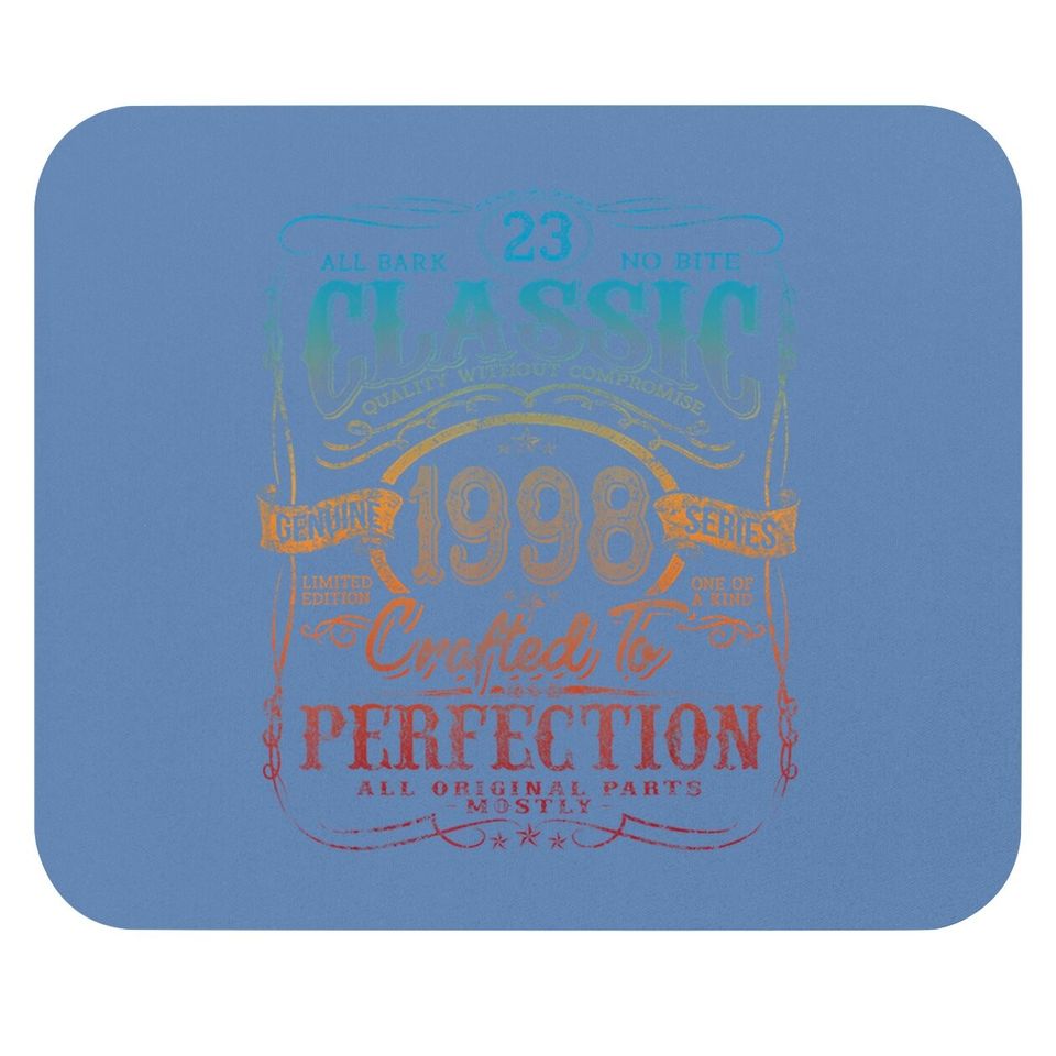 Vintage 1998 Limited Edition  23rd Birthday Mouse Pad
