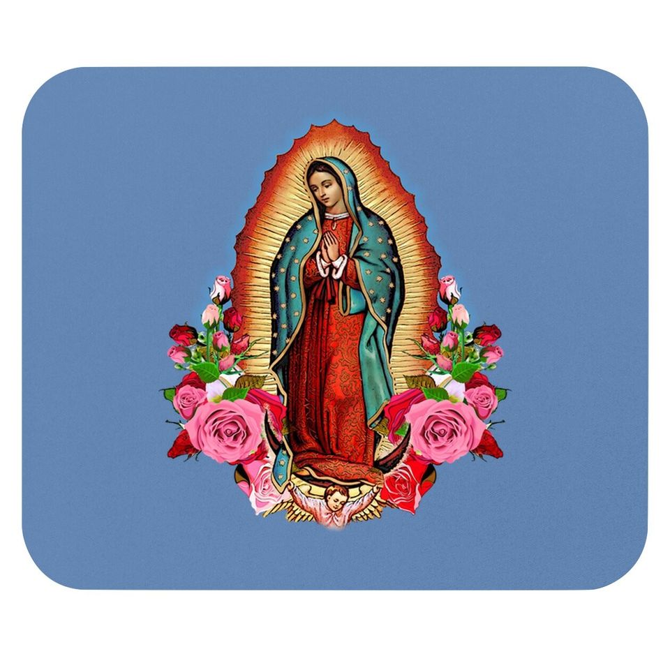 Our Lady Of Guadalupe Saint Virgin Mary Mouse Pad