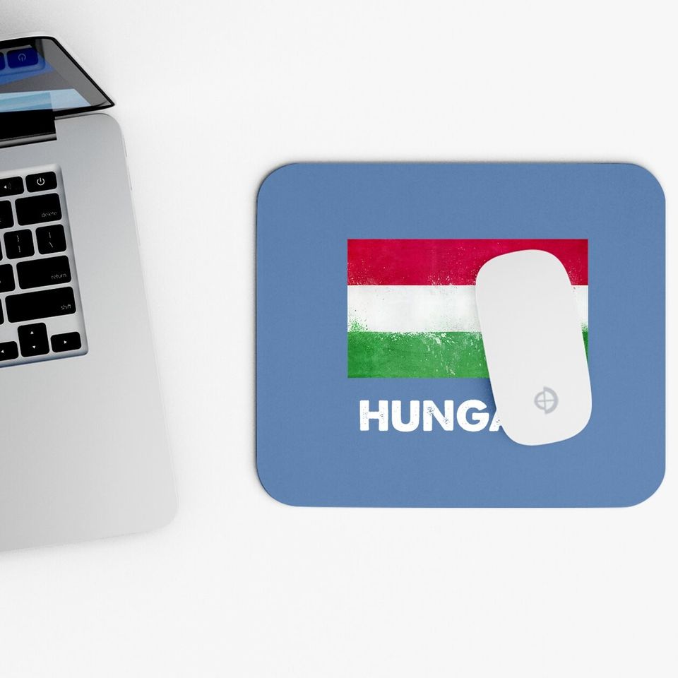 Hungary Flag Mouse Pad