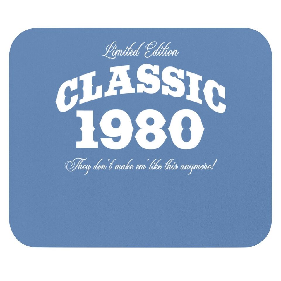 Gift For 41 Year Old: Vintage Classic Car 1980 41st Birthday Mouse Pad
