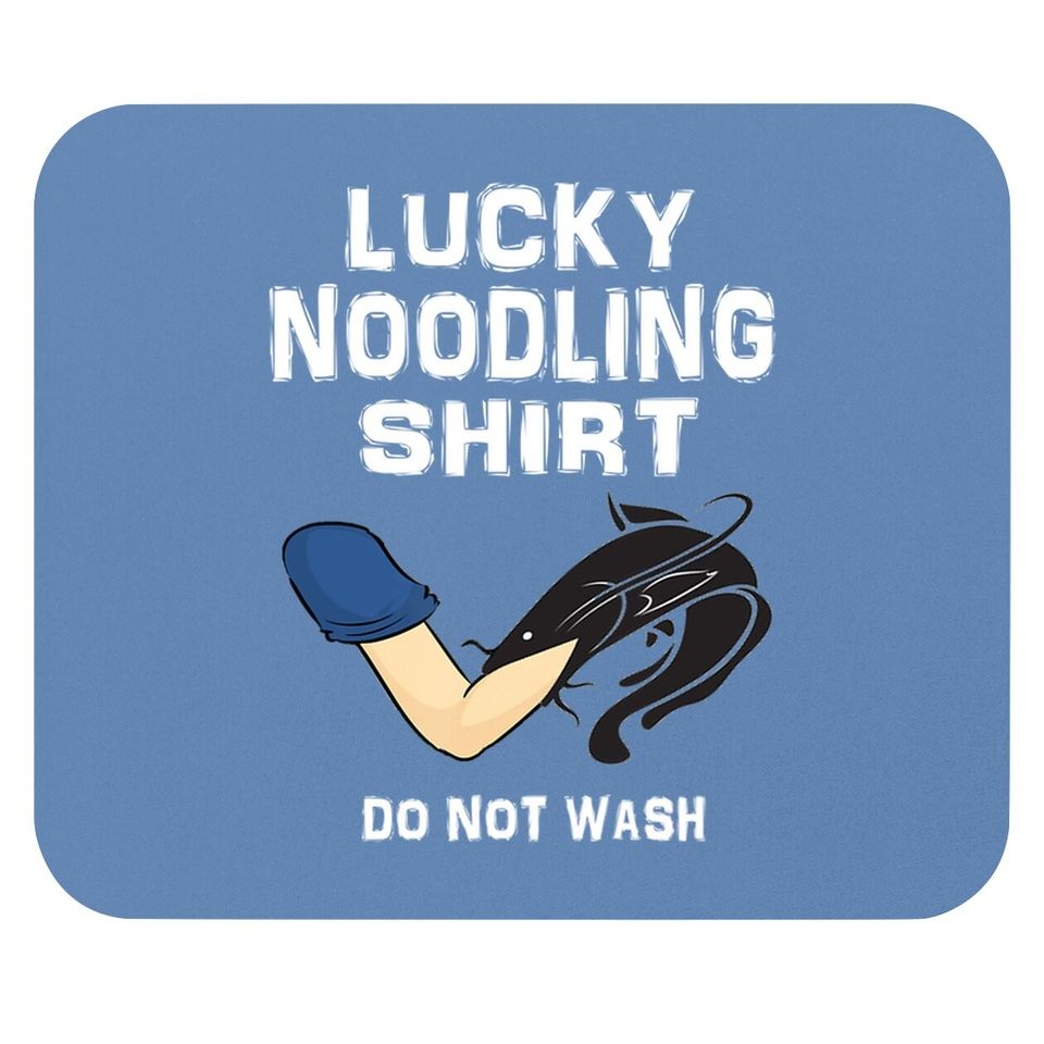 Lucky Noodling Fishing Mouse Pad