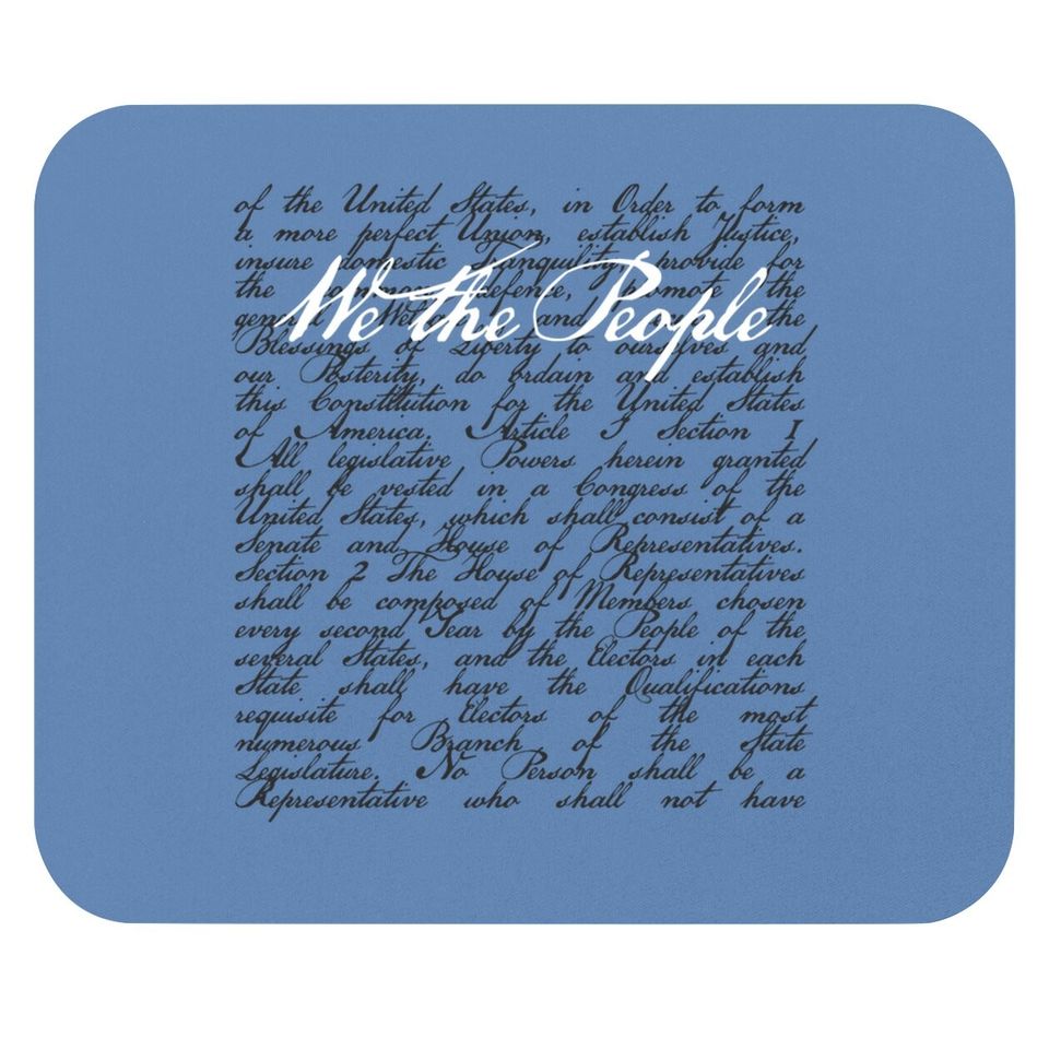 U.s. Constitution Day We The People Mouse Pad