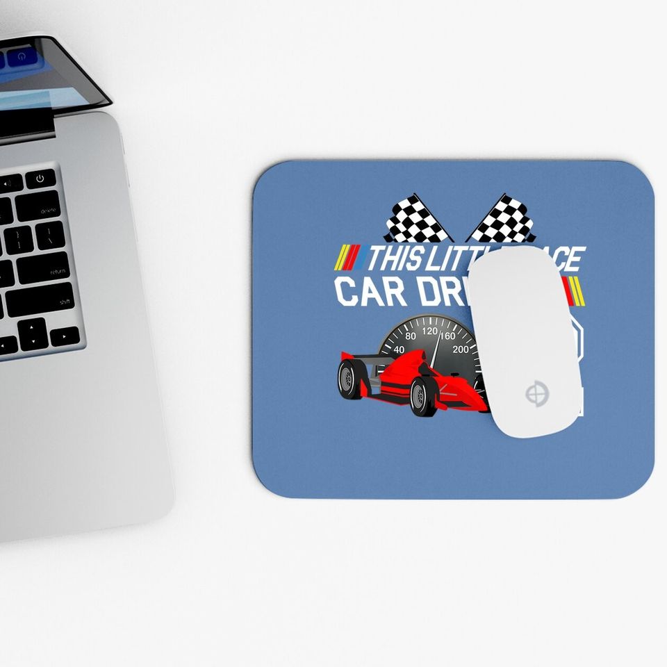 2 Year Old Race Car Birthday Mouse Pad 2nd Racing Party Mouse Pad