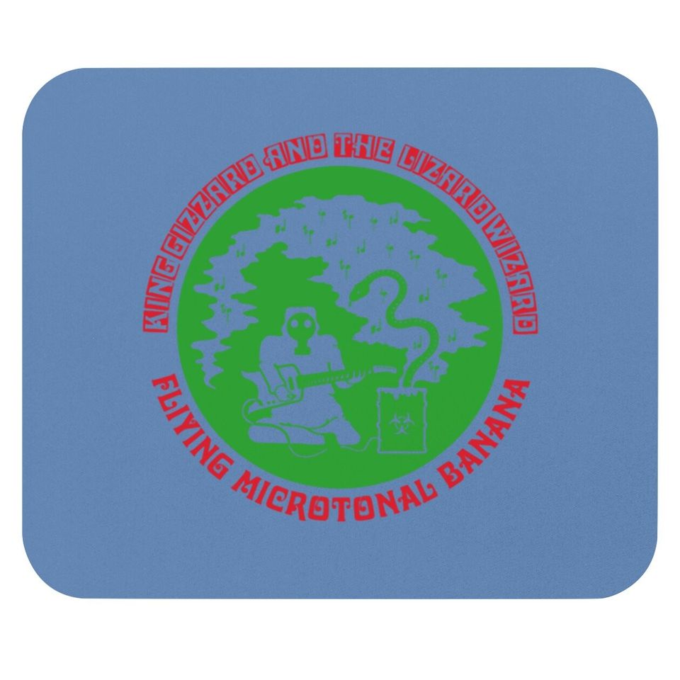 King Gizzard The Lizard Gift Wizard Mouse Pad