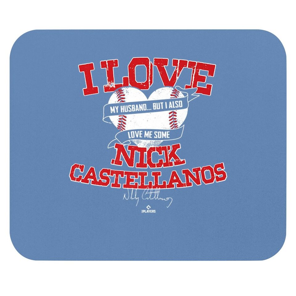 I Love Nick Castellanos Mouse Pad