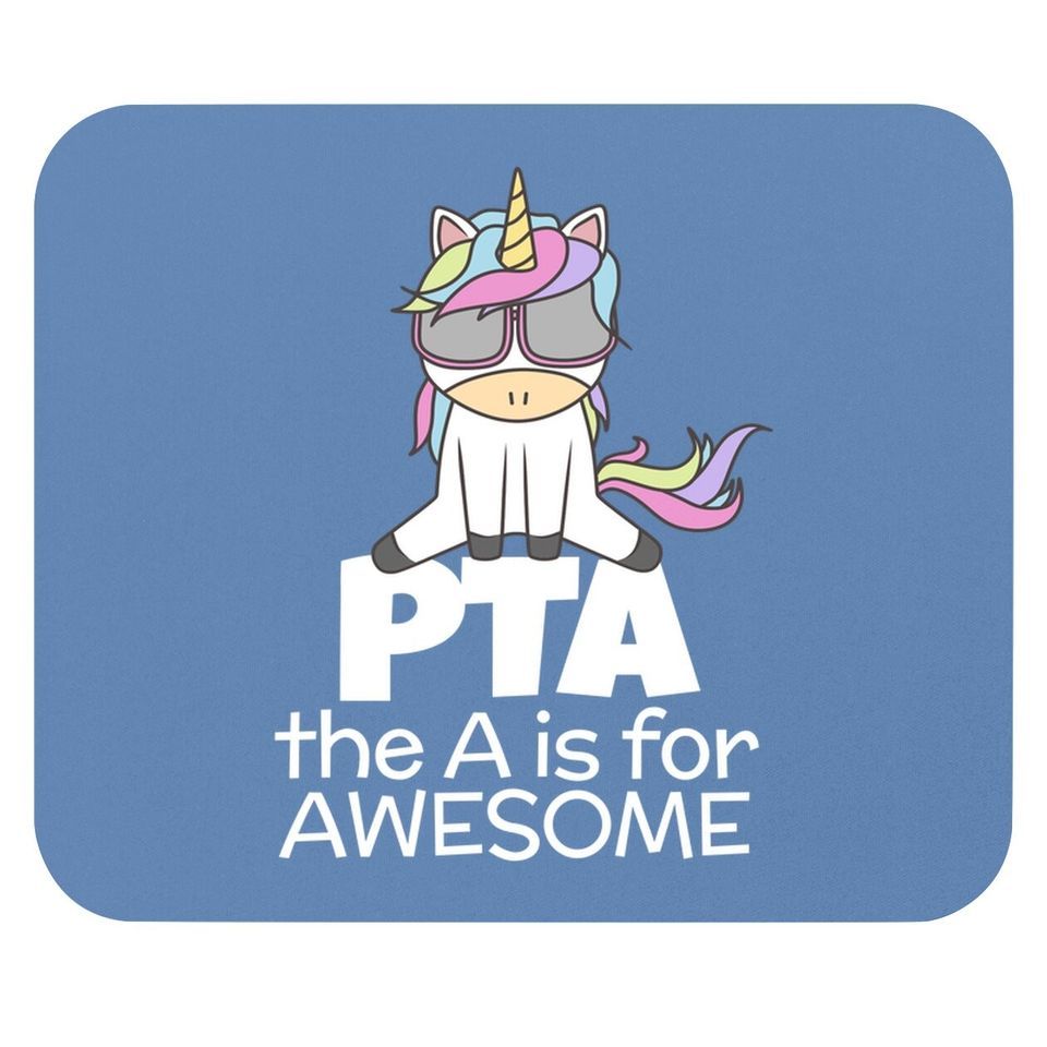 Pta Unicorn For Physical Therapist Pt Assistant Mouse Pad