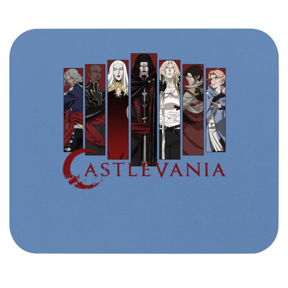 Castlevania Character Panels Mouse Pad