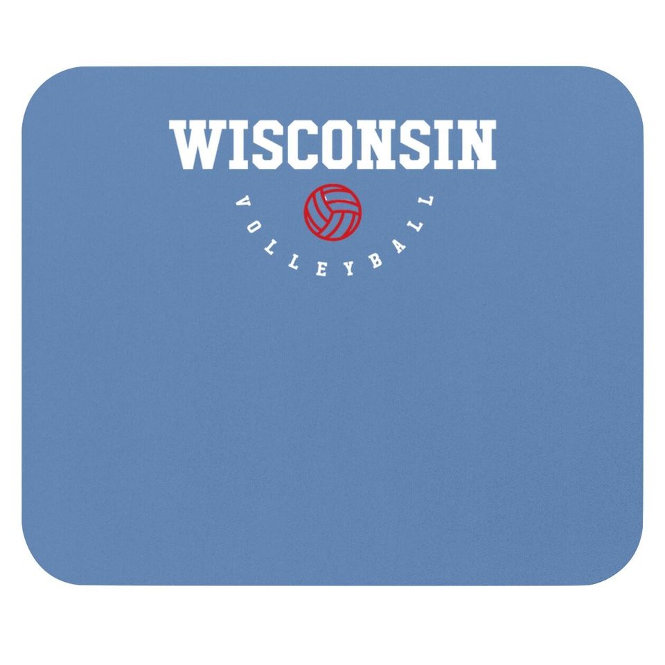 Wisconsin Volleyball Team Mouse Pad