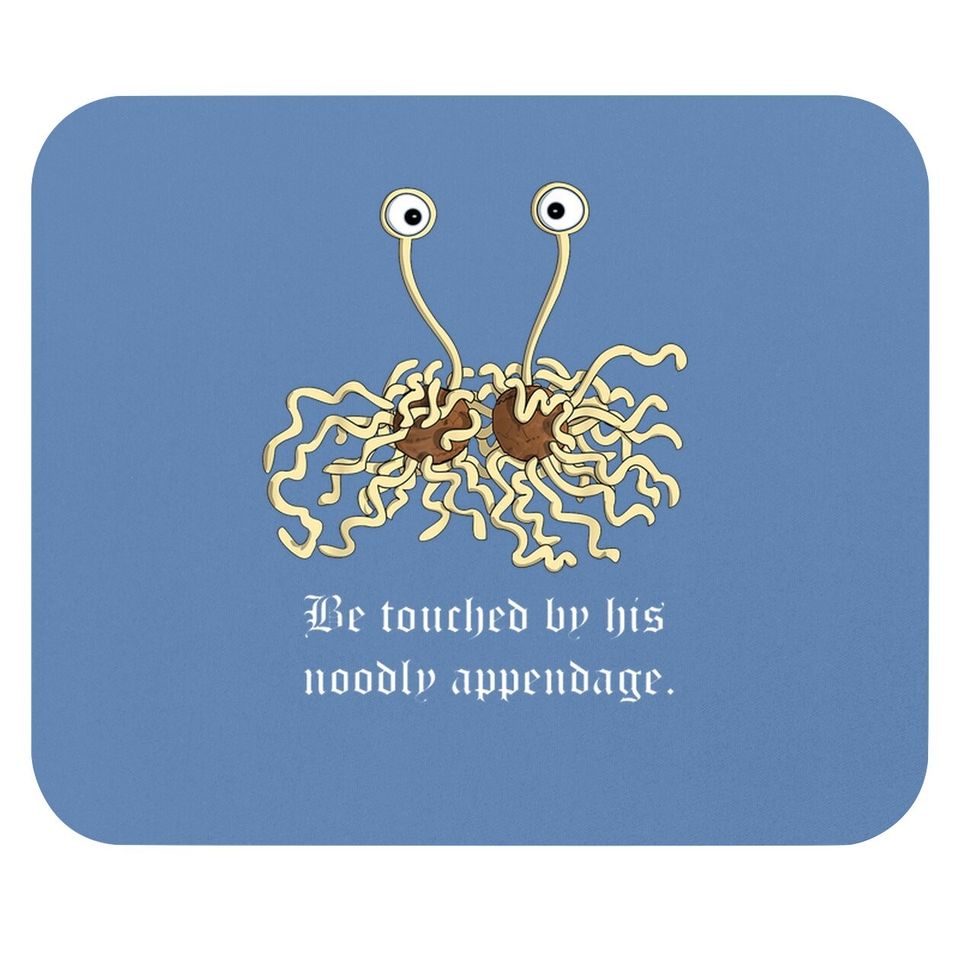Flying Spaghetti Monster Pastafarian Atheist Geek Gift Mouse Pad