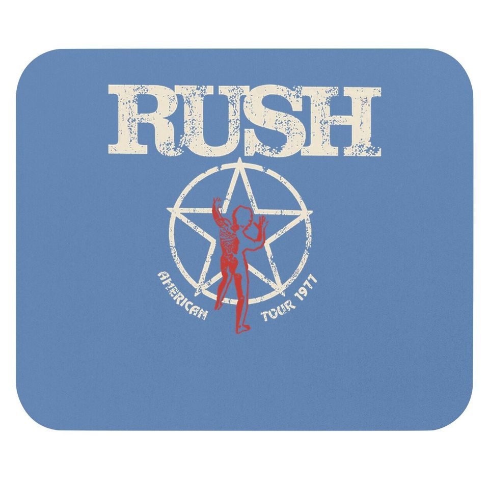Rush  american Tour 1977 Mouse Pad