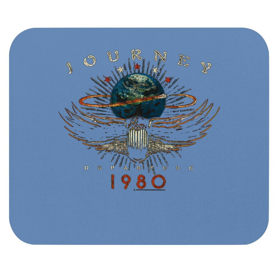 American Classics Journey 1980 Black Distressed Mouse Pad Mouse Pad