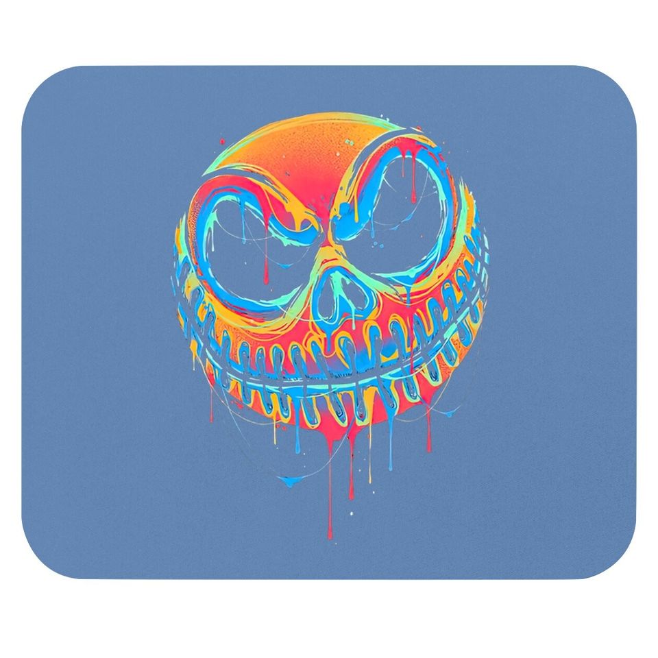 A Colorful Nightmare Gothic Black Mouse Pad