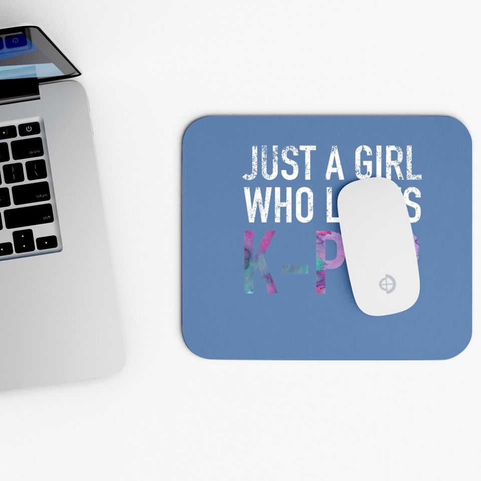 Bts Just A Girl Who Loves K-pop Mouse Pad