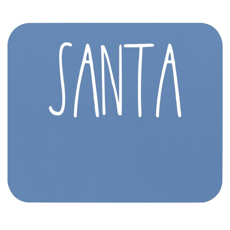 Santa's Favorite Ho Matching Christmas Mouse Pad For Couples Mouse Pad